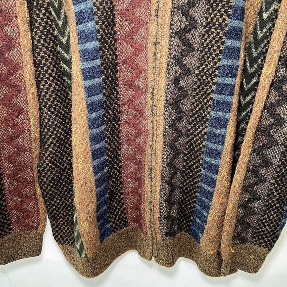 Gabriella Frattini Setball Full Zip Wool Blend Sweater Mens Size 52 Large Italy - Picture 3 of 9